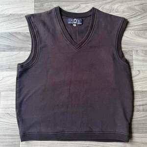 Vintage Fore Golf Y2K Black V-Neck Sweater Vest